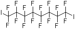 structure of CAS# 335-70-6, 1,8-二碘代全氟辛烷