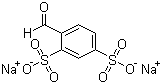 structure of CAS# 33513-44-9, 苯甲醛-2,4-二磺酸钠