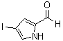 structure of CAS# 33515-62-7, 4-碘-1H-吡咯-2-甲醛