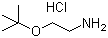 CAS # 335598-67-9, 2-(t-Butyloxy)-ethylamine hydrochloride, 2-[(2-methylpropan-2-yl)oxy]ethanamine,hydrochloride