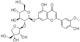 structure of CAS# 33579-63-4, Graveobioside B