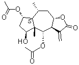 CAS # 33627-28-0, Britannin, 6-O-Acetyl-4-O-deacetylinuchinenolide C