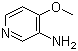 structure of CAS# 33631-09-3, 3-氨基-4-甲氧基吡啶