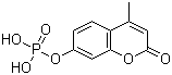 structure of CAS# 3368-04-5, 4-甲基-2-氧代-2H-1-苯并吡喃-7-基磷酸酯