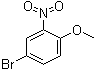 structure of CAS# 33696-00-3, 3-溴-6-甲氧基硝基苯