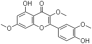 structure of CAS# 33708-72-4, 霍香黃酮醇