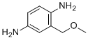 2-Methoxymethyl-p-phenylenediamine molecular structure (CAS 337906-36-2)