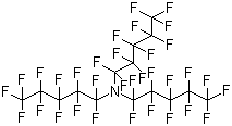structure of CAS# 338-84-1, Perfluorotripentylamine