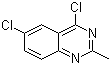 structure of CAS# 338739-44-9, 4,6-Dichloro-2-methylquinazoline