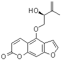 CAS # 33889-70-2, Pabulenol, 4-[[(2S)-2-Hydroxy-3-methyl-3-butenyl]oxy]-7H-furo[3,2-g][1]benzopyran-7-one