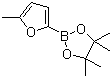 structure of CAS# 338998-93-9, 2-甲基呋喃-5-硼酸频哪醇酯