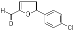 structure of CAS# 34035-03-5, 5-(4-氯苯基)糠醛