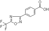 structure of CAS# 340736-76-7, 4-[5-(三氟甲基)-1,2,4-噁二唑-3-基]苯甲酸