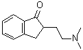 CAS # 3409-21-0, 2-[2-(Dimethylamino)ethyl]-2,3-dihydro-1H-inden-1-one