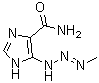 CAS # 3413-72-7, 5-[2-(Methylimino)hydrazinyl]-1H-imidazole-4-carboxamide