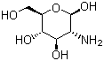 structure of CAS# 3416-24-8, Glucosamine
