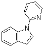 structure of CAS# 3419-91-8, N-(2-吡啶基)吲哚
