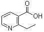 structure of CAS# 3421-76-9, 2-Ethylnicotinic acid