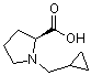 structure of CAS# 342793-01-5, 1-(环丙基甲基)-L-脯氨酸