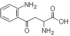 structure of CAS# 343-65-7, DL-犬尿氨酸