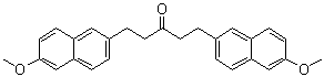 CAS 登录号：343272-53-7, 1,5-二(6-甲氧基-2-萘基)-3-戊酮