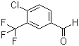 structure of CAS# 34328-46-6, 4-Chloro-3-(trifluoromethyl)benzaldehyde