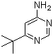 structure of CAS# 3435-27-6, 6-叔丁基嘧啶-4-胺