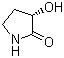 structure of CAS# 34368-52-0, (S)-3-羟基-2-吡咯烷酮