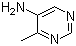 structure of CAS# 3438-61-7, 5-氨基-4-甲基嘧啶