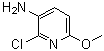 structure of CAS# 34392-85-3, 2-Chloro-6-methoxy-3-pyridinamine