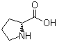 structure of CAS# 344-25-2, D-脯氨酸