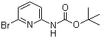 structure of CAS# 344331-90-4, 6-溴-2-叔丁氧羰基氨基吡啶
