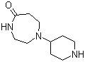 CAS 登录号：344779-09-5, 六氢-1-(4-哌啶基)-5H-1,4-二氮杂卓-5-酮