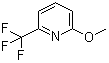 structure of CAS# 34486-18-5, 2-甲氧基-6-(三氟甲基)吡啶