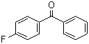 CAS # 345-83-5, 4-Fluorobenzophenone, (4-Fluorophenyl)phenyl-methanone