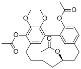 structure of CAS# 34509-52-9, 三乙酸杨梅醇酯