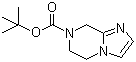 structure of CAS# 345311-03-7, 5,6-二氢咪唑并[1,2-a]吡嗪-7(8H)-甲酸叔丁酯