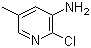 structure of CAS# 34552-13-1, 3-氨基-2-氯-5-甲基吡啶