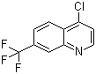 structure of CAS# 346-55-4, 4-氯-7-三氟甲基喹啉