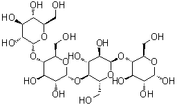 CAS # 34612-38-9, Maltotetraose, Amylotetraose, alpha-1,4-Tetraglucose