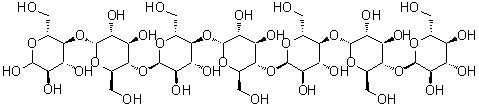 structure of CAS# 34620-78-5, Amyloheptaose
