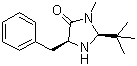 structure of CAS# 346440-54-8, (2S,5S)-(-)-2-tert-Butyl-3-methyl-5-benzyl-4-imidazolidinone