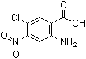 CAS 登录号：34649-02-0, 2-氨基-4-硝基-5-氯苯甲酸