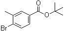 structure of CAS# 347174-28-1, 4-Bromo-3-methylbenzoic acid tert-butyl ester