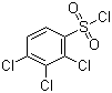 CAS # 34732-09-7, 2,3,4-Trichlorobenzenesulfonyl chloride, 2,3,4-Trichlorobenzenesulphonyl chloride
