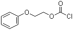 structure of CAS# 34743-87-8, 2-Phenoxyethyl chloroformate