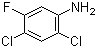 structure of CAS# 348-64-1, 2,4-二氯-5-氟苯胺