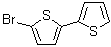structure of CAS# 3480-11-3, 5-Bromo-2,2'-bithiophene