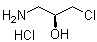 structure of CAS# 34839-13-9, (S)-1-Amino-3-chloro-2-propanol hydrochloride