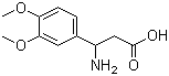 CAS # 34841-09-3, 3-Amino-3-(3,4-dimethoxyphenyl)propionic acid